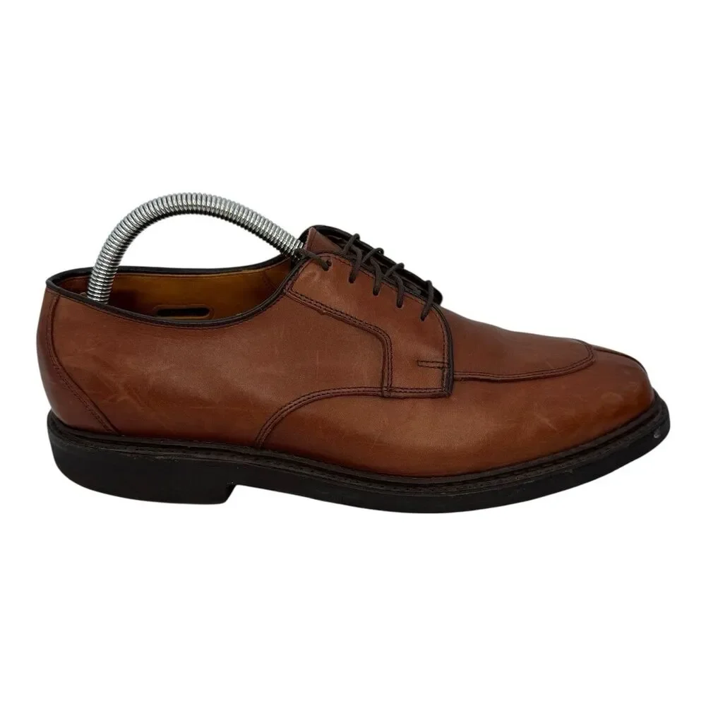 Allen Edmonds Ashton 1628 Brown Split Toe Derby Rubber Sole Men's 9D